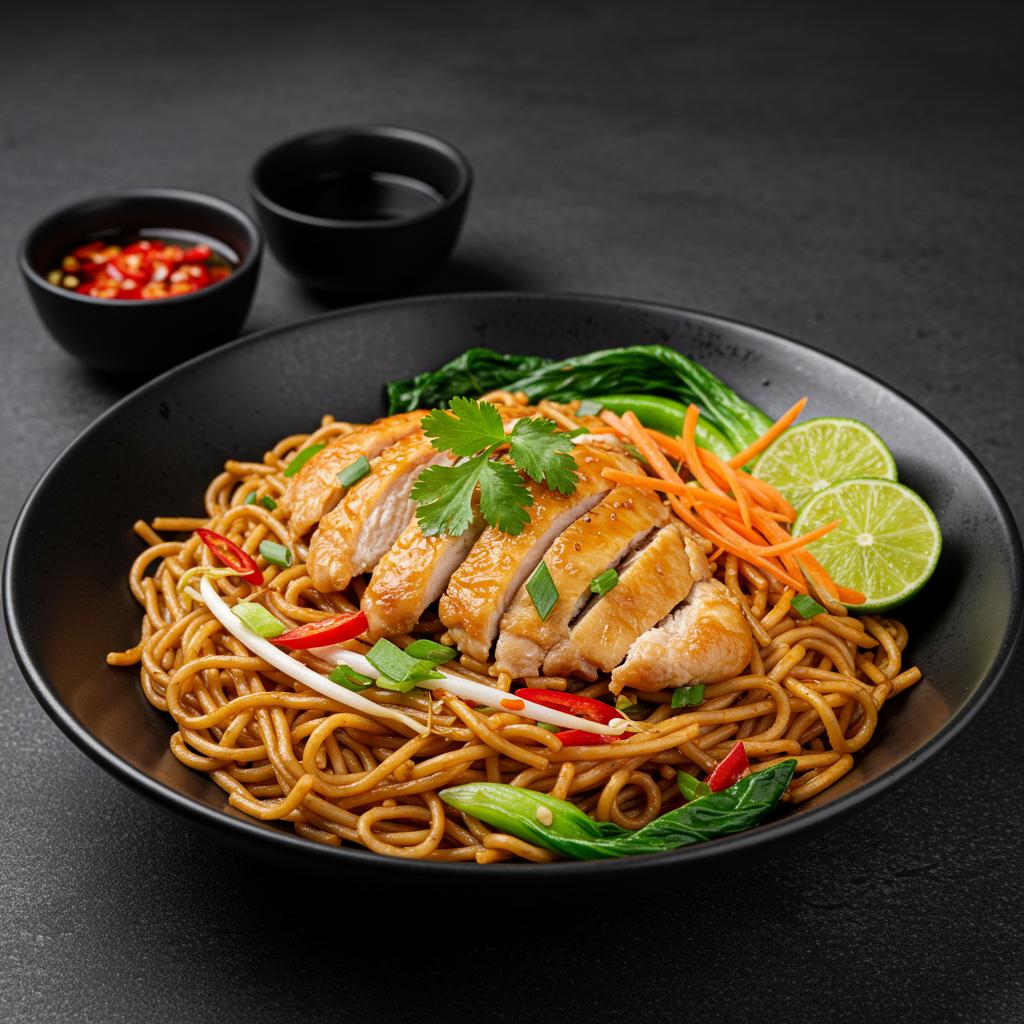 Chicken Singapore Noodles